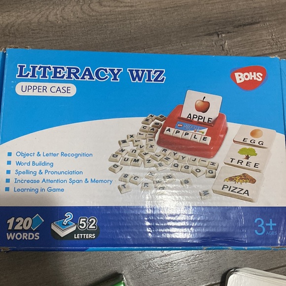 Bundle of Literacy & Math Learning Toys & Cards - Picture 2 of 4